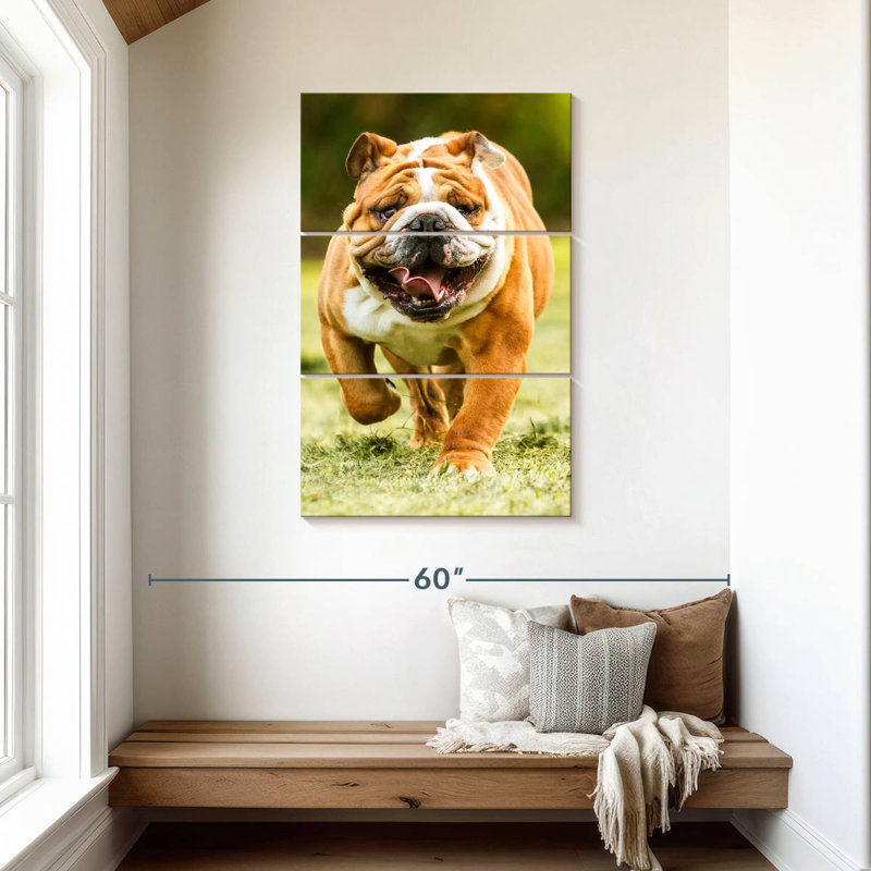 Brampt Running Dog, 45" H x 28" W