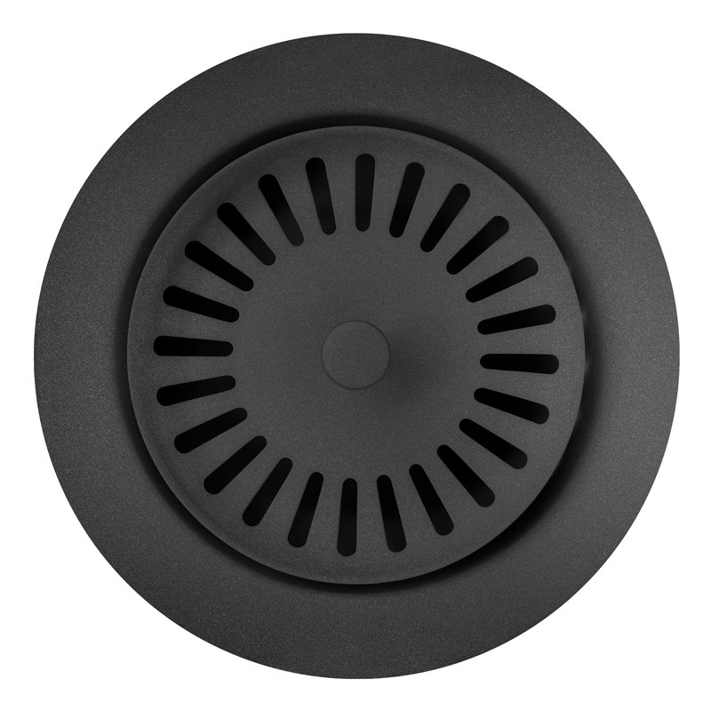 SILGRANIT-Matched Metal Disposal Waste Flange, Anthracite