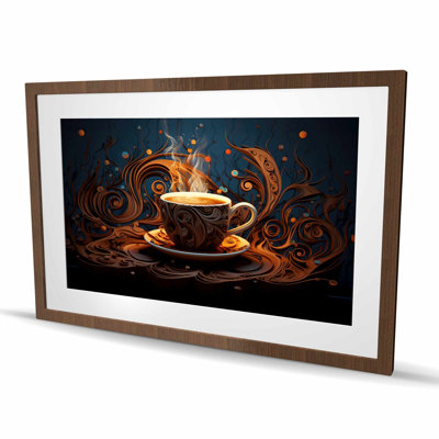 Coffee Trance - Kitchen - encadré blanc