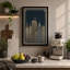 New York Skyline Art Deco - Wrapped Canvas-842811493-842811517
