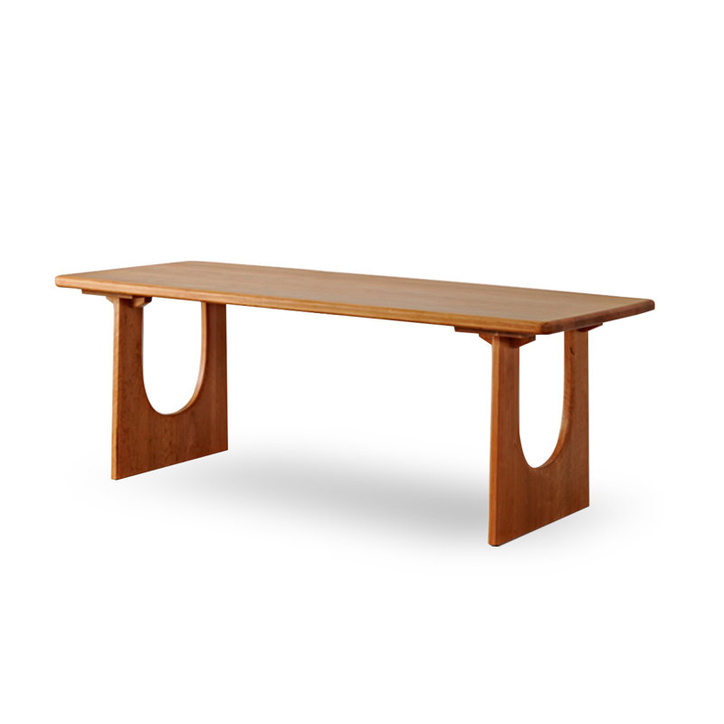 Table de salle à manger Cherry, H 29,53 po x L 86,61 po x l 35,43 po