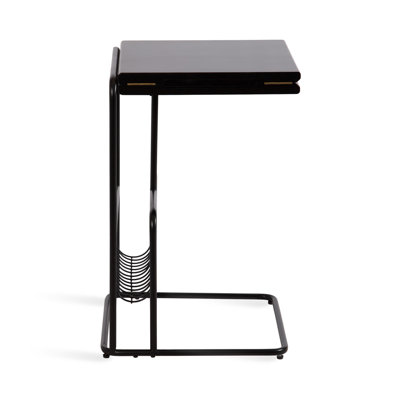 Living Room C-Table with Folding Tabletop