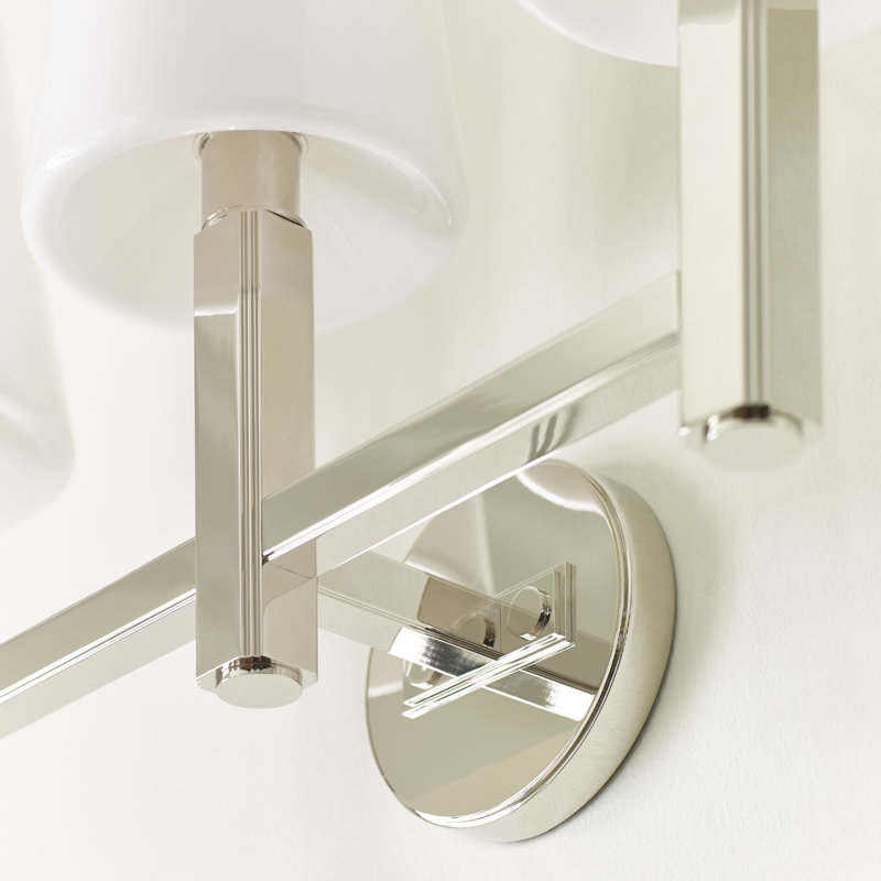 Logan 3 - Light Vanity Light, Polished Nickel