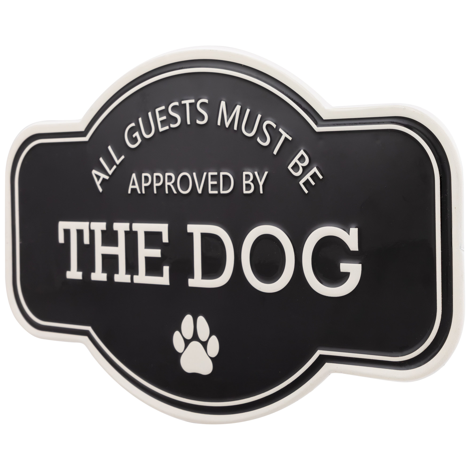 Northlight Seasonal Approved By The Dog Metal Wall Sign - 13.75 ...