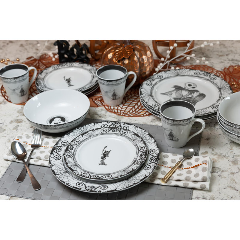 Piece Ceramic Dinnerware Set - Service for 4