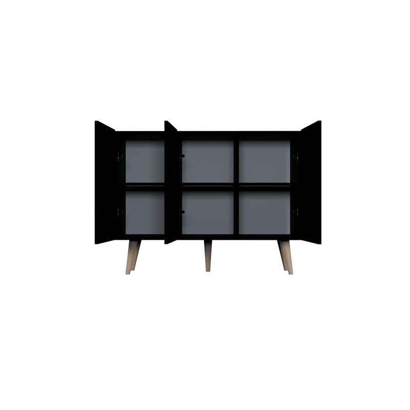 Kaylani 120cm Sideboard, Black