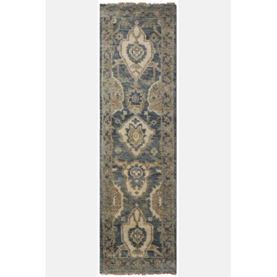 Oushak Oriental Area Rug in Gray