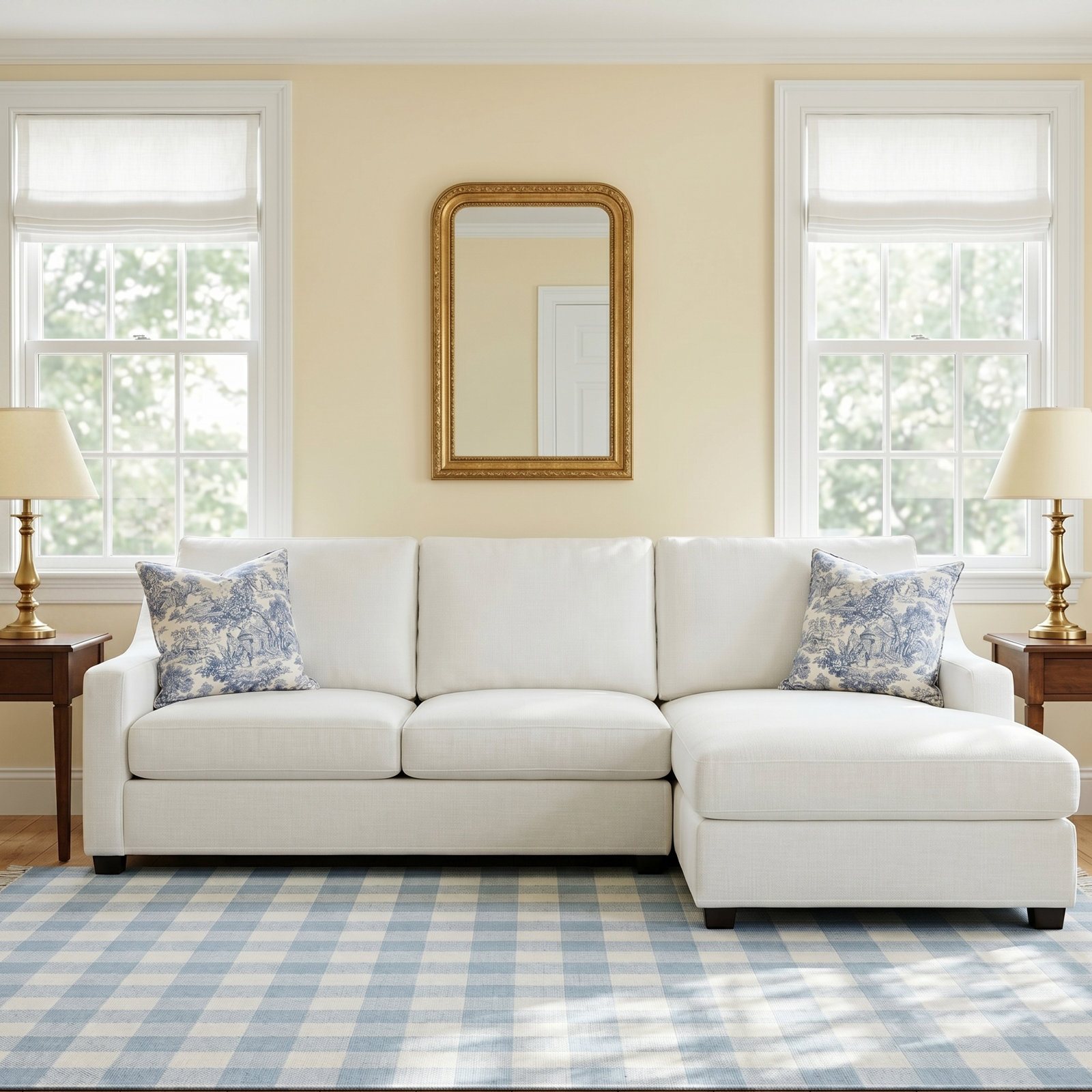 Keaton Sofa and Chaise