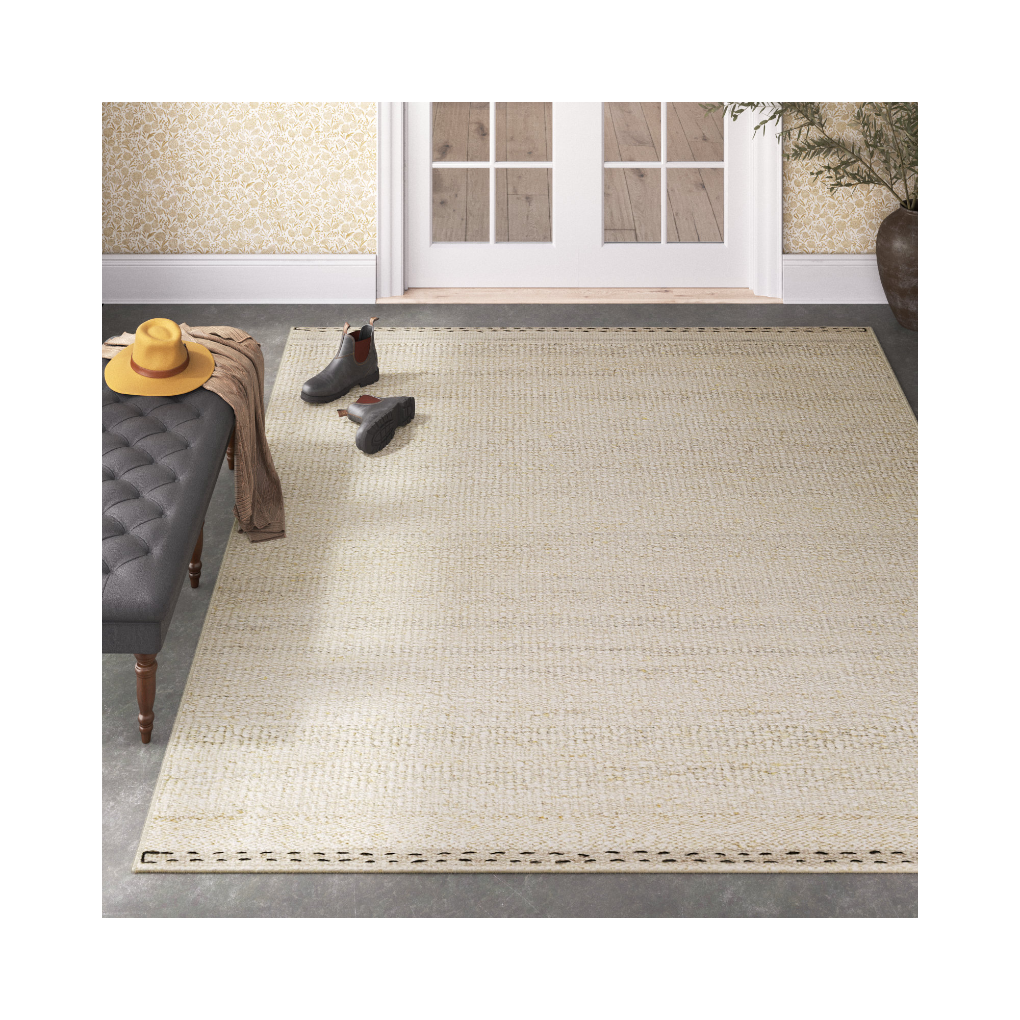 Halifax Handmade Wool Rug, Rectangle 8' x 10'
