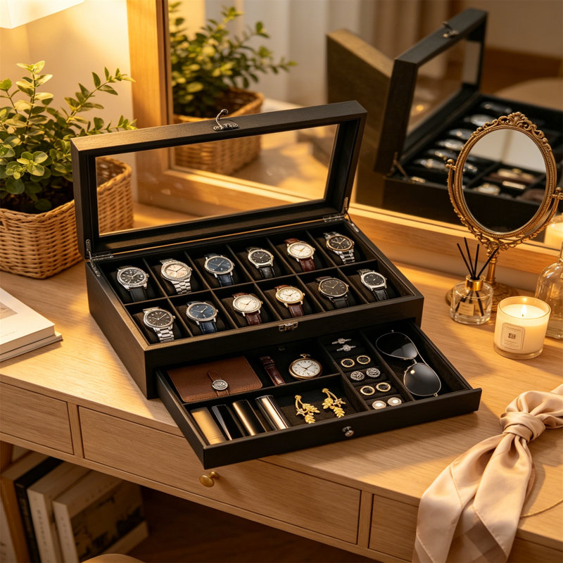 Watch Box +, Black
