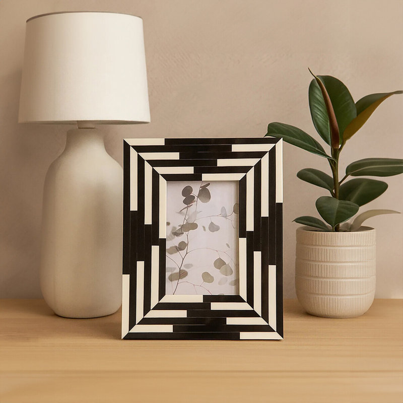 Brown Bone Picture Frame, 10 x 15 cm