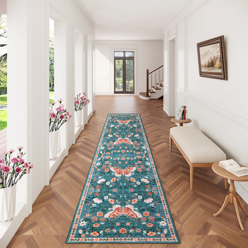 Tapis lavable à la machine Farmhouse, Tapis de couloir 2 pi x 6 pi