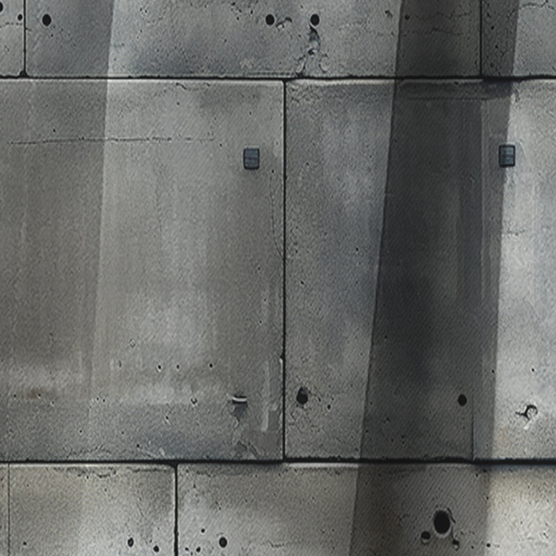Minimalisme industriel - Rideau abstrait - Rideau occultant à formes géométriques - 1 panneau, L 52 po x L 63 po
