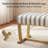5-Piece Upholstered Dining Set – 4 Striped Chairs + 1 Bench, Table Not Included-1064867307-1064867304