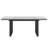 Goodsell 7Pc Contemporary Dining Set, Black/Beige