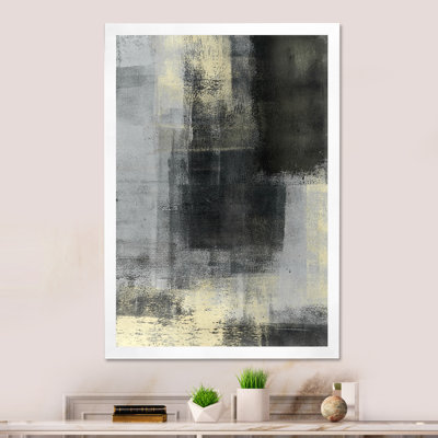 Art moderne gris et bleu II 2FDP47708