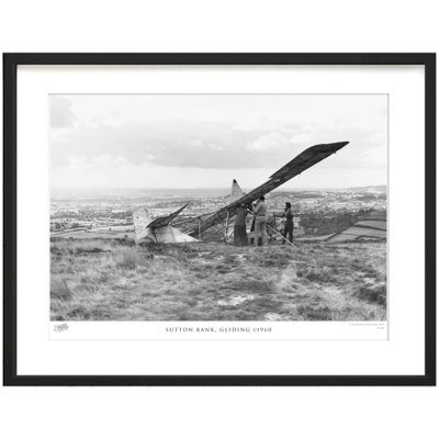 Sutton Bank, Gliding C1960 by Francis Frith - Single Picture Frame Print