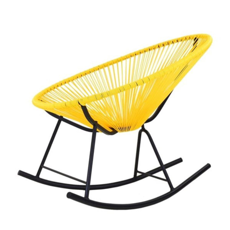 Chaise berçante Acapulco, Jaune