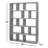 Stetson Manufactured Wood Bookcase-677619526-764069007