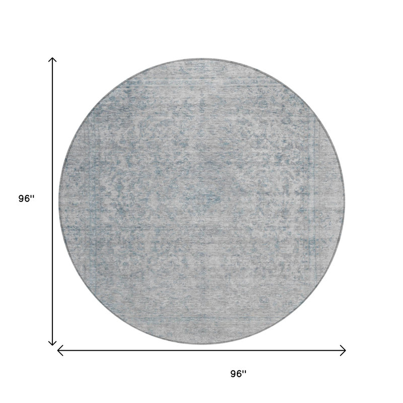 Tapis rond 8 po