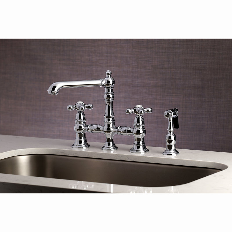 Robinet de cuisine Kingston, Chrome poli