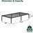 Casandra Full / Double 14'' Steel Bed Frame-811138155