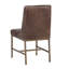 Chaise rembourrée d'Otho - Brun-1318758955