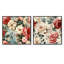 Ensemble de 2 pivoines roses et antiques-101864588-101864587