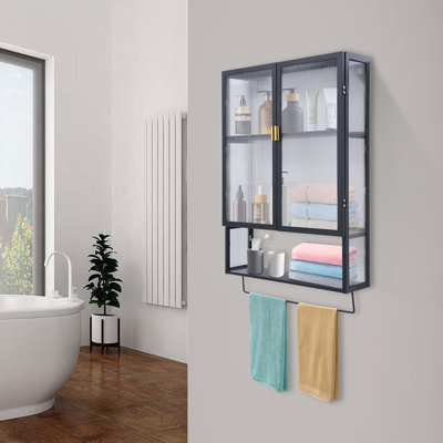 Armoire de rangement murale