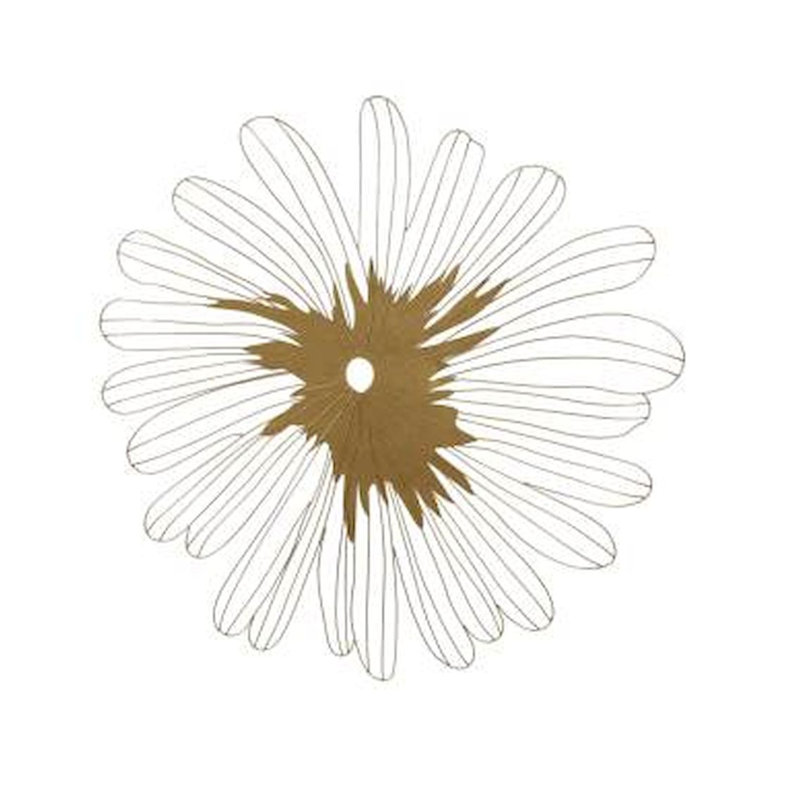 Abstract Wall Decor on Metal