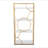 Contemporary Bookcase Metal And Wood-324260191