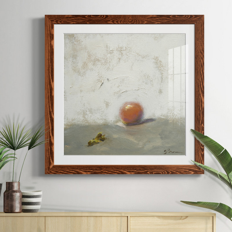 Marbre perdu - Reproduction d'art sur papier encadrée, H 31,5 po x l 31,5 po x P 1,5 po, Papier érable