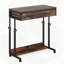 Bureau compact à hauteur ajustable avec roulettes