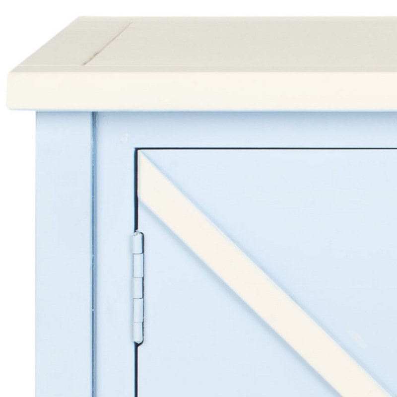 Jenny 30.1'' Solid Wood Sideboard, Light Blue
