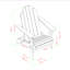 Abhisekh Outdoor Adirondack Chair-394867965