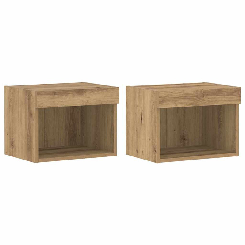 40cm W Manufactured Wood Bedside Table