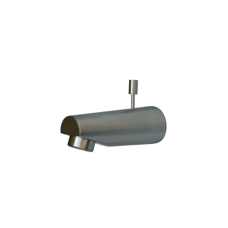 Spout For Tub and Shower Faucet with Diverter, Satin Nickel