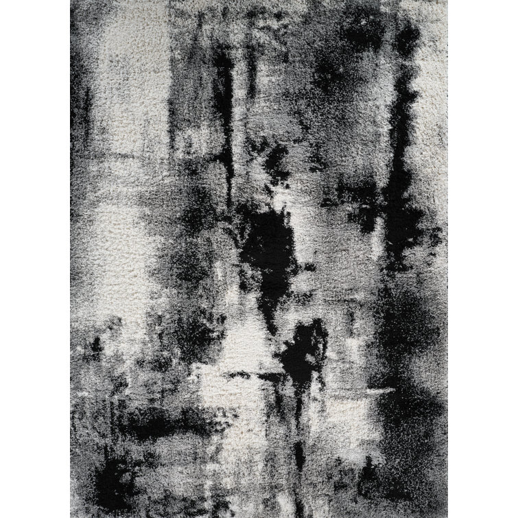 Aizel Performance Abstract Indoor Rug