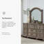 Commode et miroir Toine