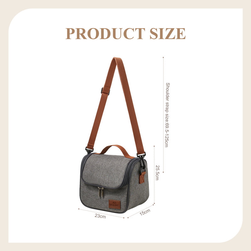 Portable Insulated Lunch Bag