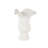 Bia Cole And Ceramic Floral Inspired Abstract Vase With Linear Grooves-1666144834