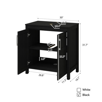 Warde 30" Bathroom Vanity With Sink