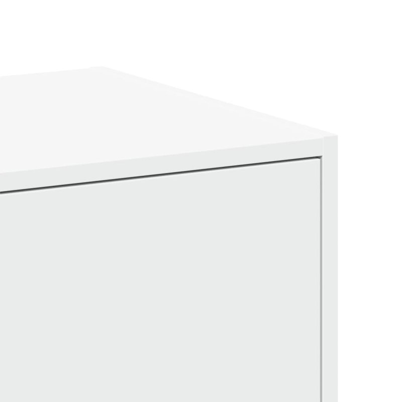  Apothecary Cabinet White Engineered Wood Medium, White