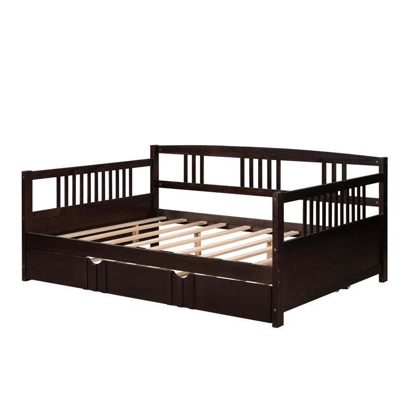 Daybed, Espresso, Trundle Included