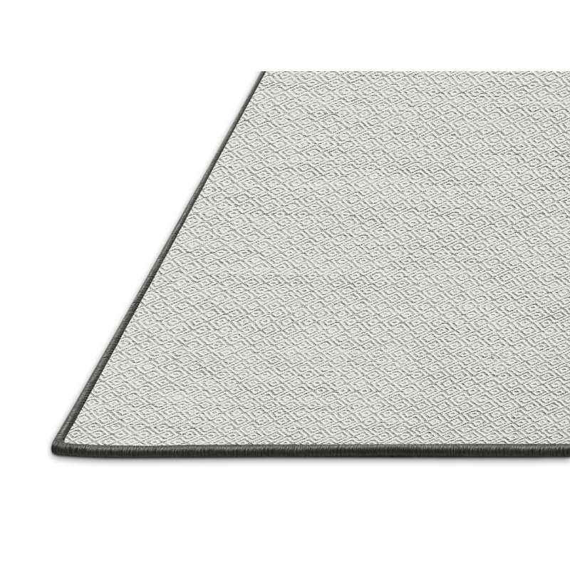 Tapis gris zone contemporaine, Rectangle 5 pi x 7 pi