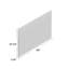 Miroir rectangulaire pour commode Bernardas
