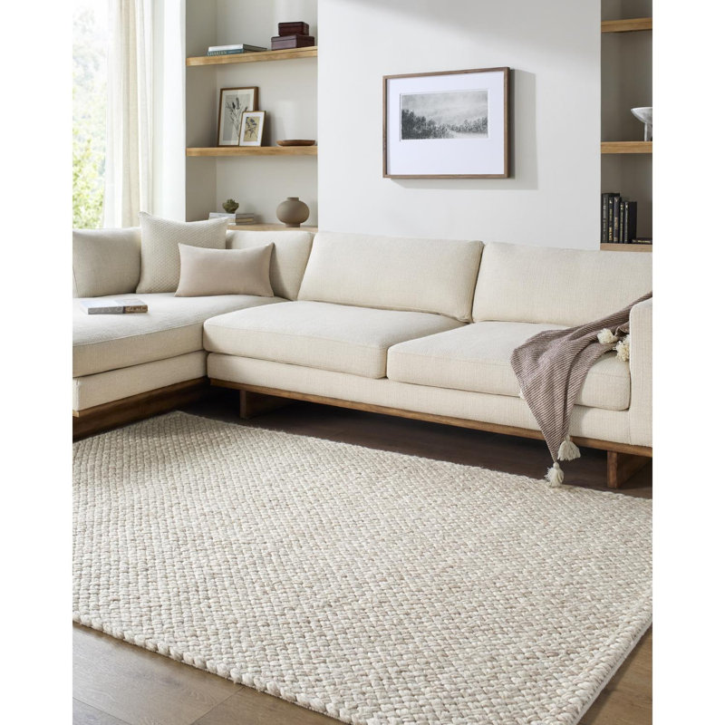 Jayakumar Handmade Area Rug, Rectangle 2' x 3'