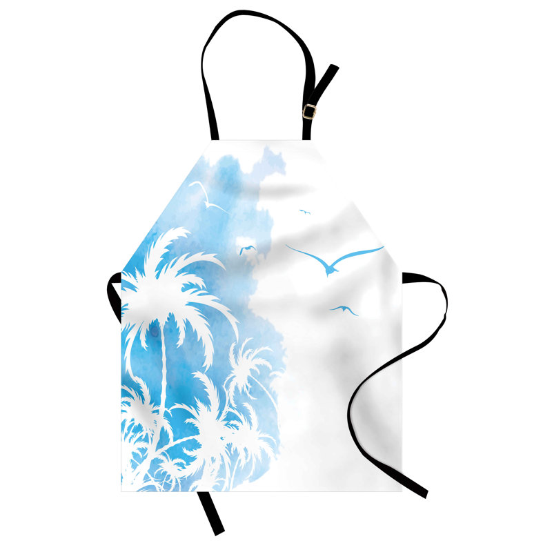 No Pattern Bib Apron