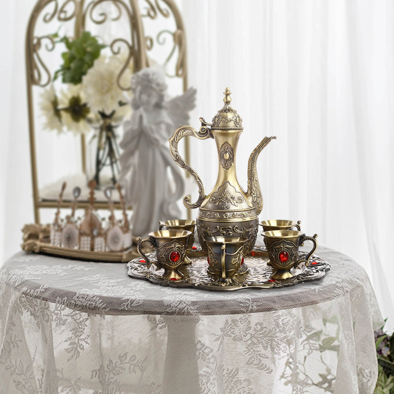 Nickolas 7.44Oz Teapot Set
