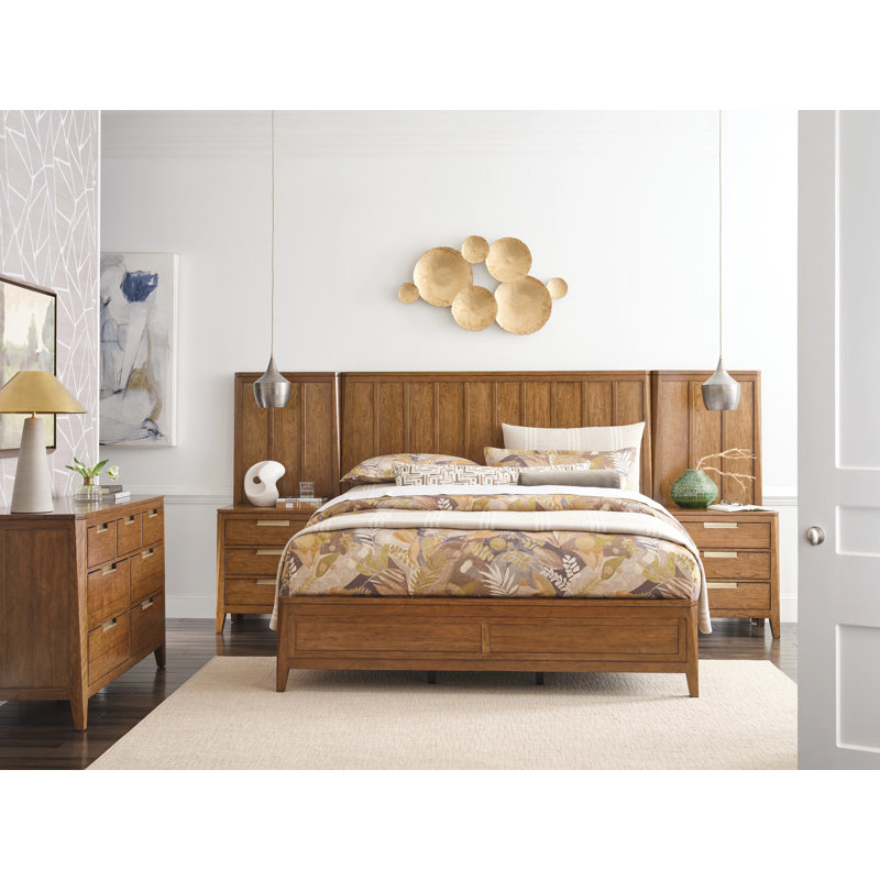 Aspire Solid Cherry Wood Champagne Wall Panel Set
